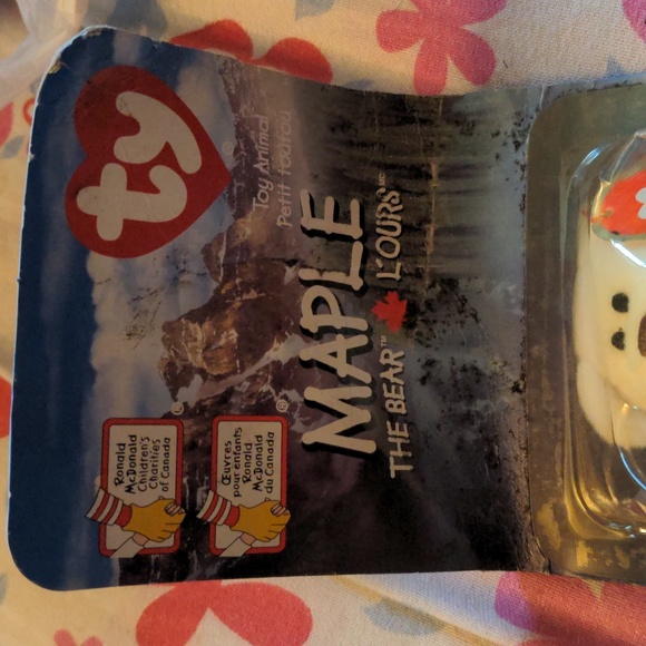 Maple The Bear Vintage Mc Donalds Ty 1999 Sealed - Picture 8 of 11